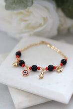 Load image into Gallery viewer, Money Bag Evil Eye Bracelet