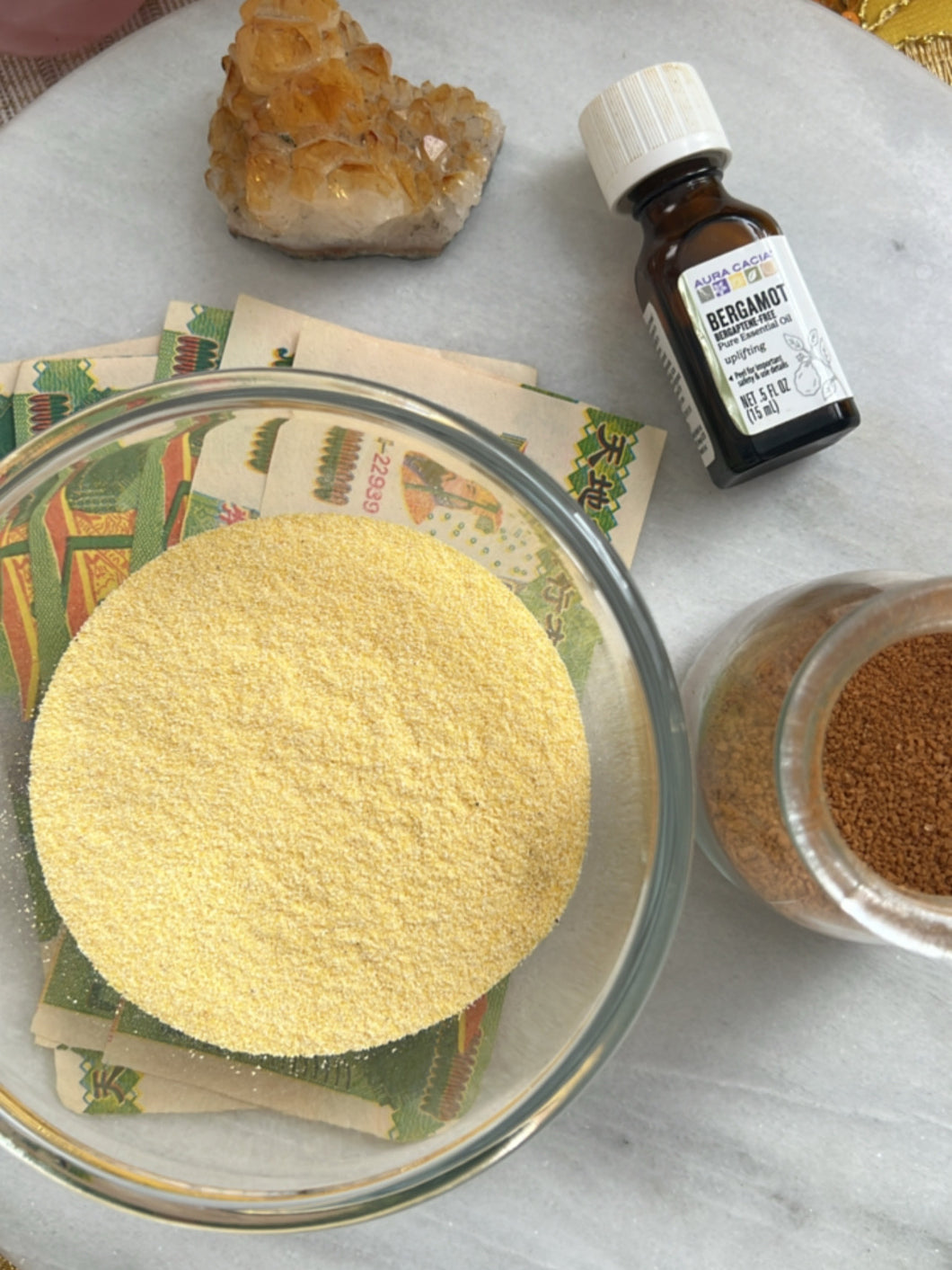 Cornmeal Ritual Hand Scrub