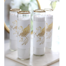 Load image into Gallery viewer, Golden Pegasus Candle | Elevation, Prosperity, Success
