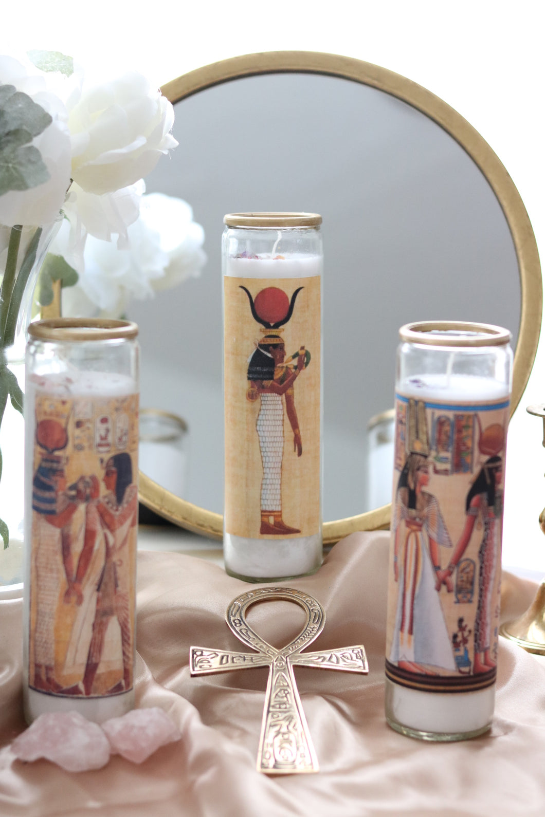 Goddess Hathor Candle Set
