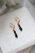 Load image into Gallery viewer, Manito Azabache Earrings
